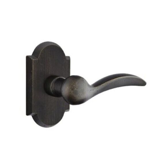 Emtek 7058DMB Durango Double Dummy Lever Set Door Handle Open Box Medium Bronze